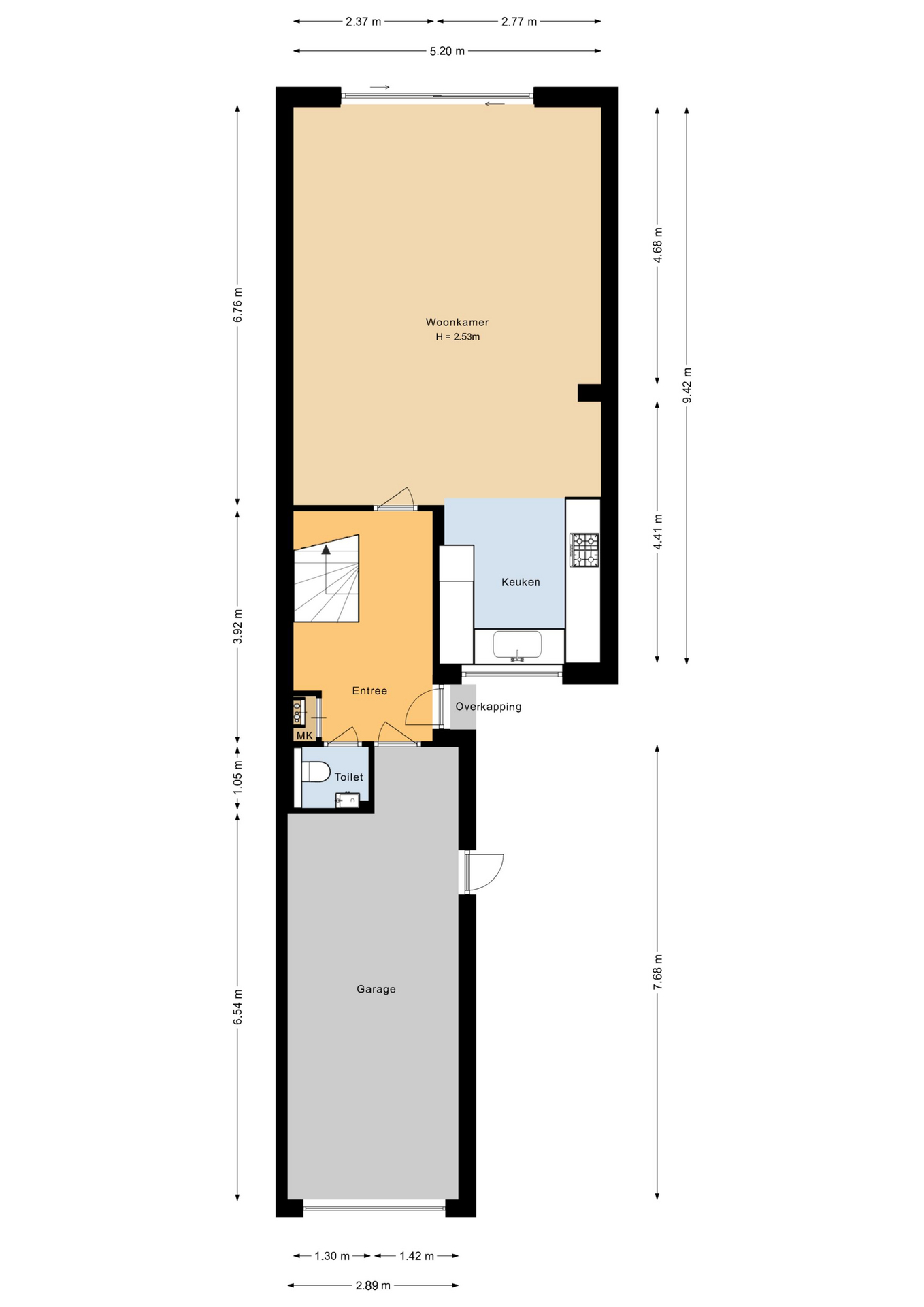 Archipel 13 11 - 8224 GA - lelystad-plattegrond-1